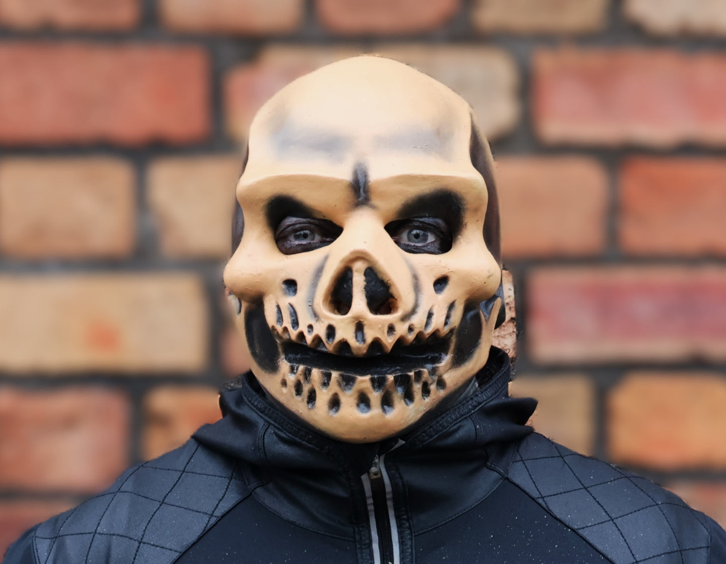 full head latex skull mask